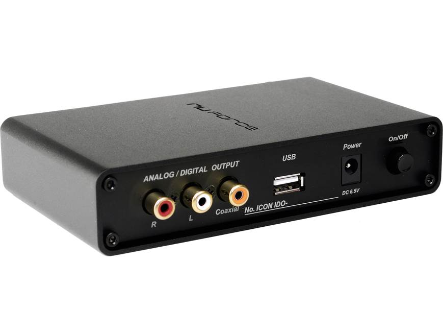 Nuforce Icon iDo™ (Black) Digital-to-analog converter/headphone