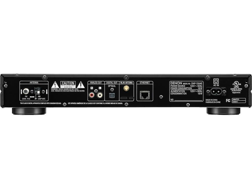 Denon DNP-720AE Network digital music player with built-in Apple