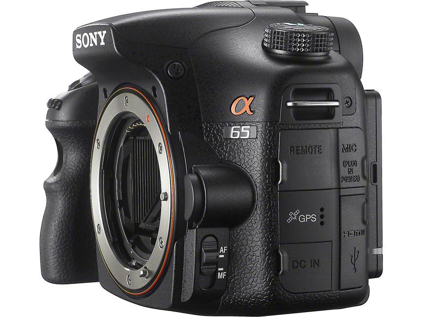 Sony Alpha SLT-A65V (no lens included) 24.3-megapixel digital SLR