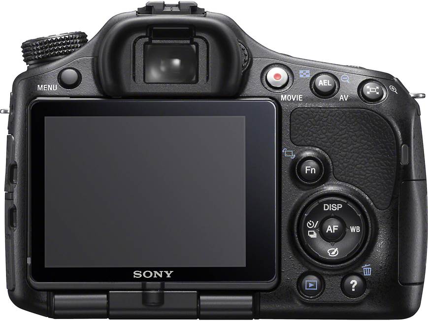 Sony Alpha SLT-A65VK 24.3-megapixel digital SLR camera with 18