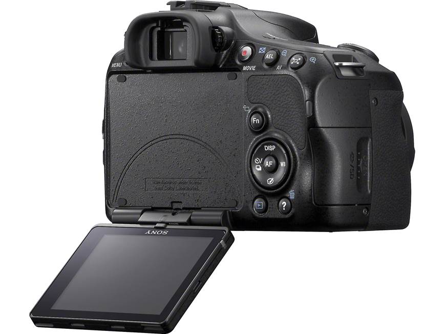 Sony Alpha SLT-A65VK 24.3-megapixel digital SLR camera with 18