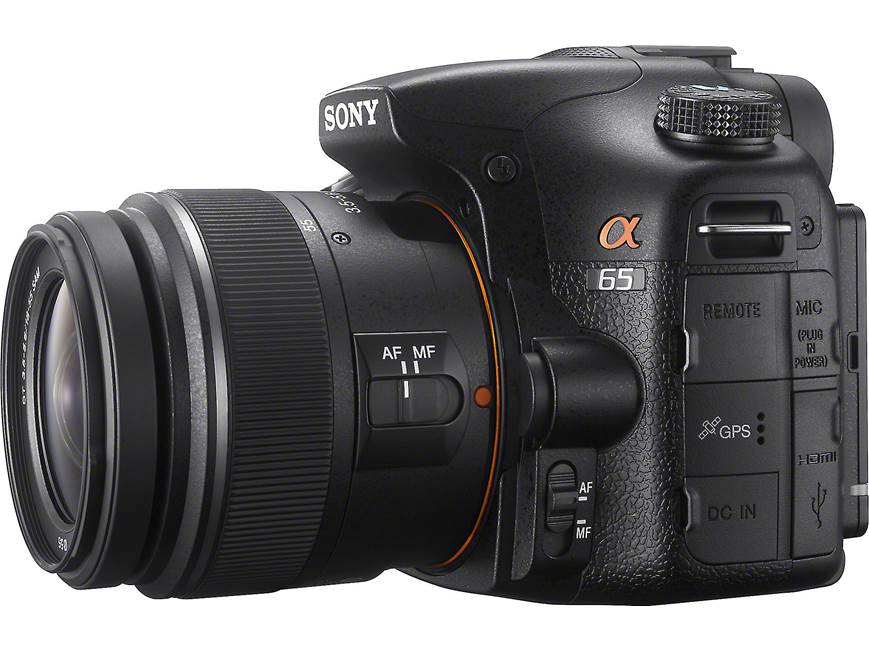 SONY ソニー α65 ボディ SLT-A65VK Sony Alpha SLT-A65VK 24.3-megapixel digital SLR camera with 18
