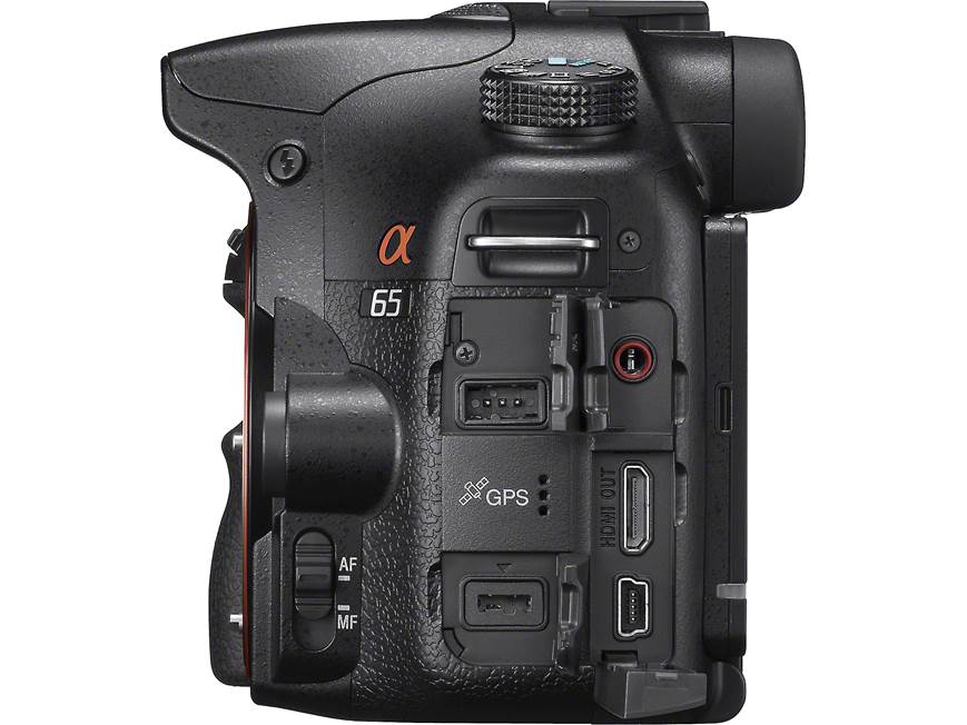 Sony Alpha SLT-A65VK 24.3-megapixel digital SLR camera with 18