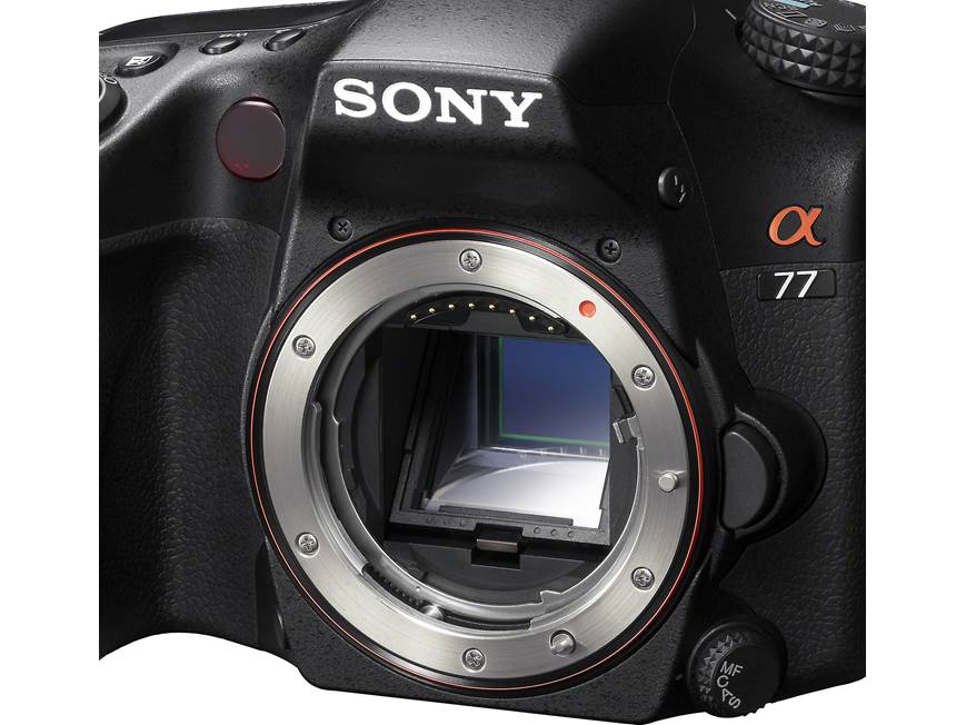 Sony Alpha SLT-A77V (no lens included) 24.3-megapixel digital SLR