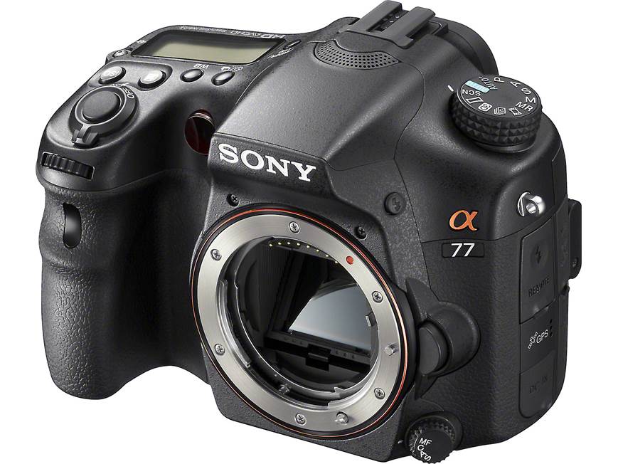 Sony Alpha SLT-A77V (no lens included) 24.3-megapixel digital SLR