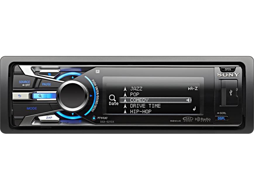 Sony DSX-S210X Digital media receiver at Crutchfield