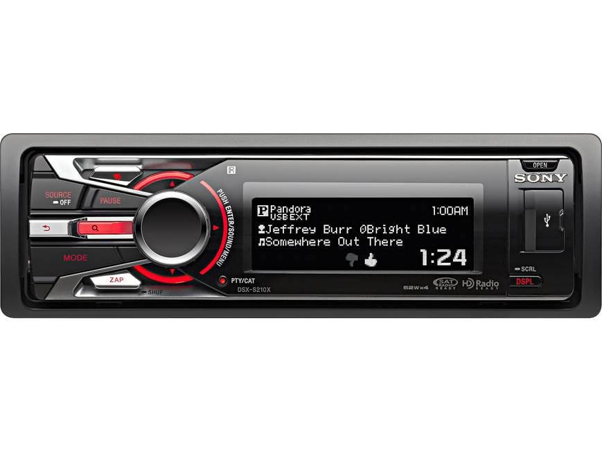 Sony DSX-S210X Digital media receiver at Crutchfield