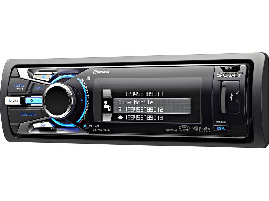 Sony DSX-S310BTX Digital media receiver (does not play CDs) at