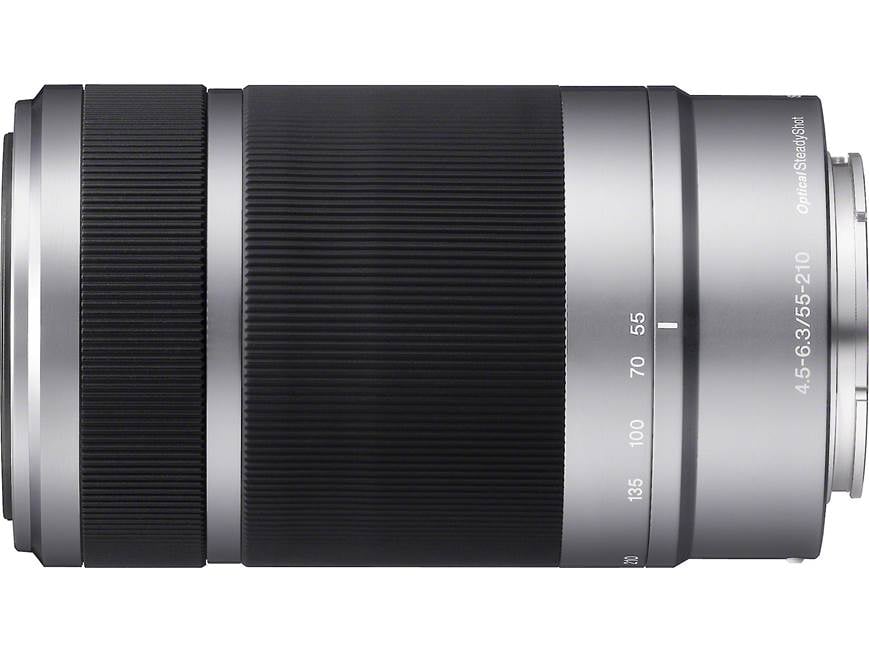 Sony SEL55210 55-210mm f/4.5-6.3 (Silver) Telephoto zoom lens for