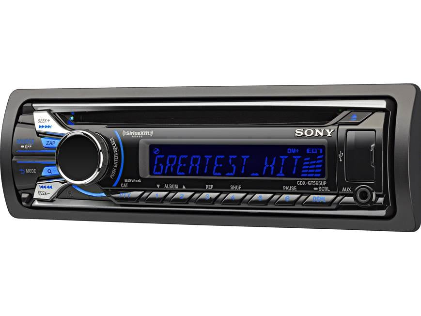 Sony CDX-GT565UP CD receiver at Crutchfield