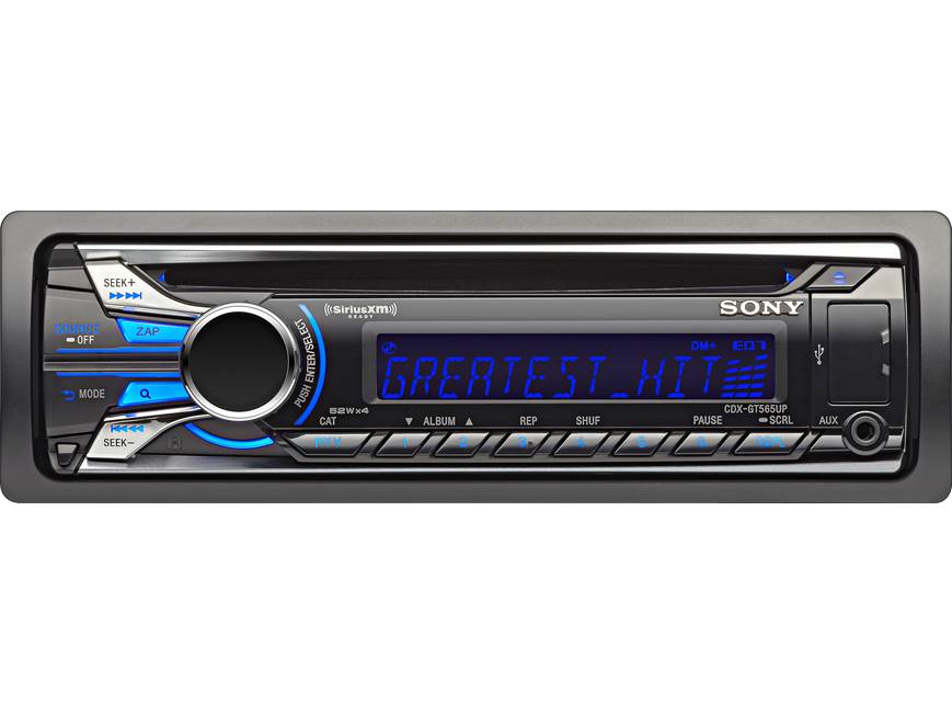 Sony CDX-GT565UP CD receiver at Crutchfield