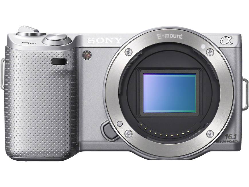 Sony Alpha NEX-5N (Silver) 16-megapixel digital camera with