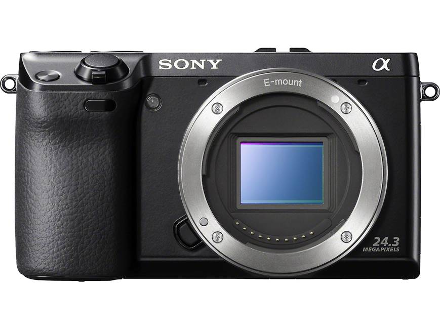 Sony Alpha NEX-7 24.3-megapixel digital hybrid camera with 18-55mm