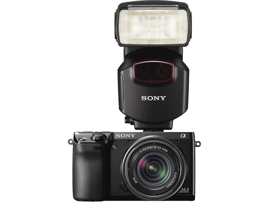Sony Alpha NEX-7 24.3-megapixel digital hybrid camera with 18-55mm
