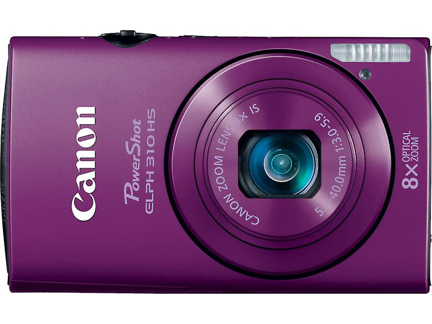 Canon PowerShot Elph 310 HS (Purple) 12.1-megapixel digital camera