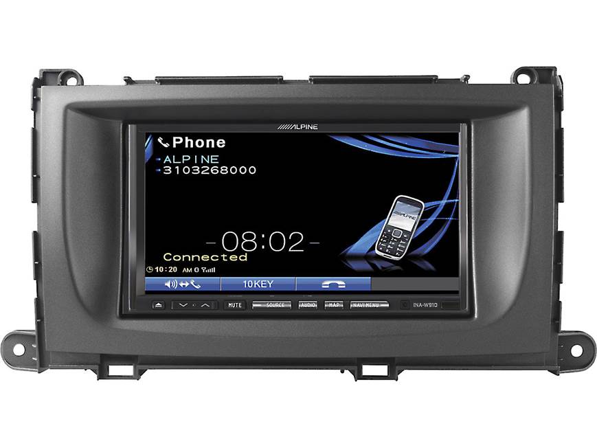 Alpine INA-W910 Perfect Fit for Toyota Sienna Alpine GPS receiver