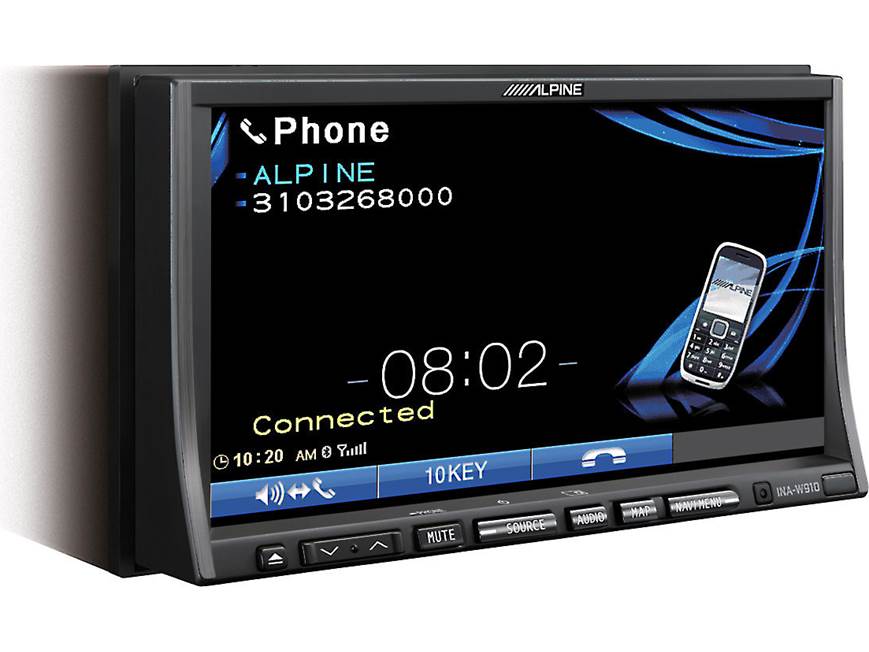 Alpine INA-W910 Perfect Fit for Toyota Sienna Alpine GPS receiver