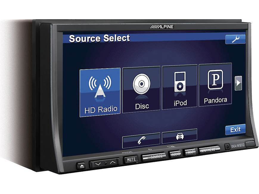 Alpine INA-W910 Perfect Fit for Toyota Sienna Alpine GPS receiver