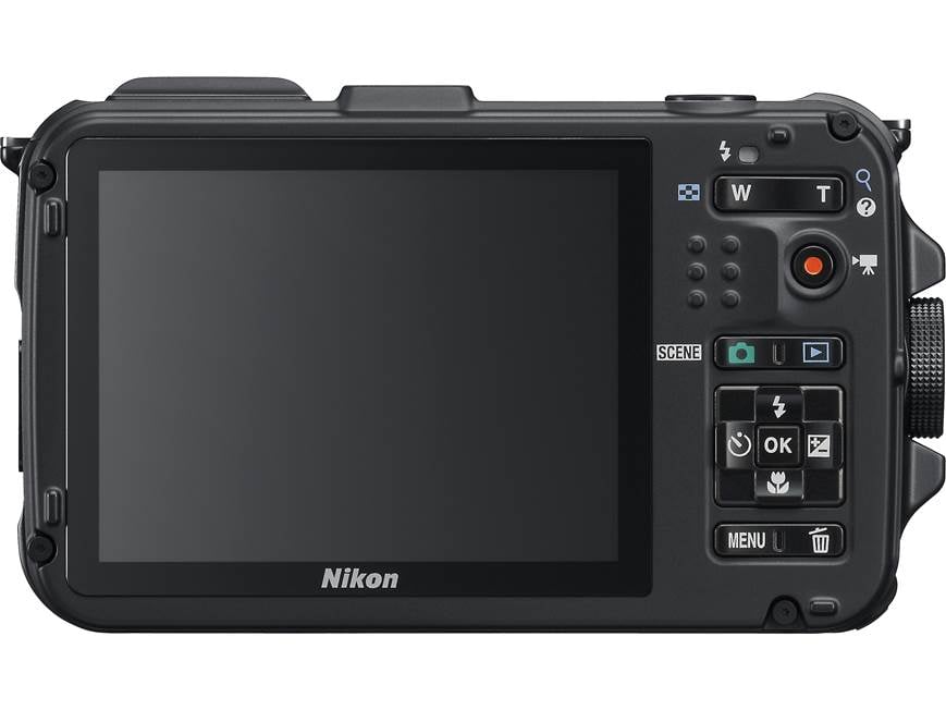 Nikon Coolpix AW100 (Orange) Tough-style 16-megapixel digital