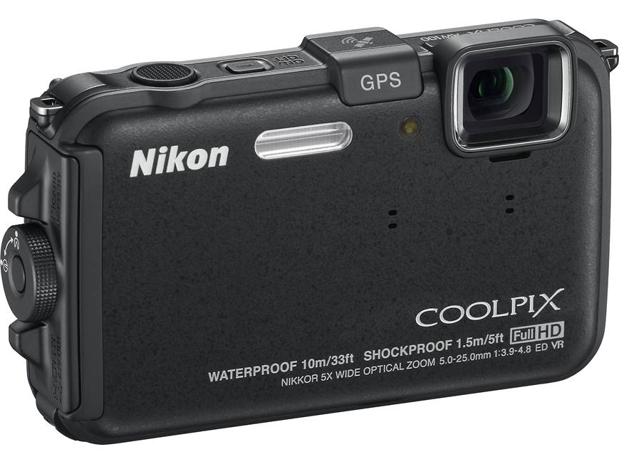 Nikon Coolpix AW100 (Orange) Tough-style 16-megapixel digital