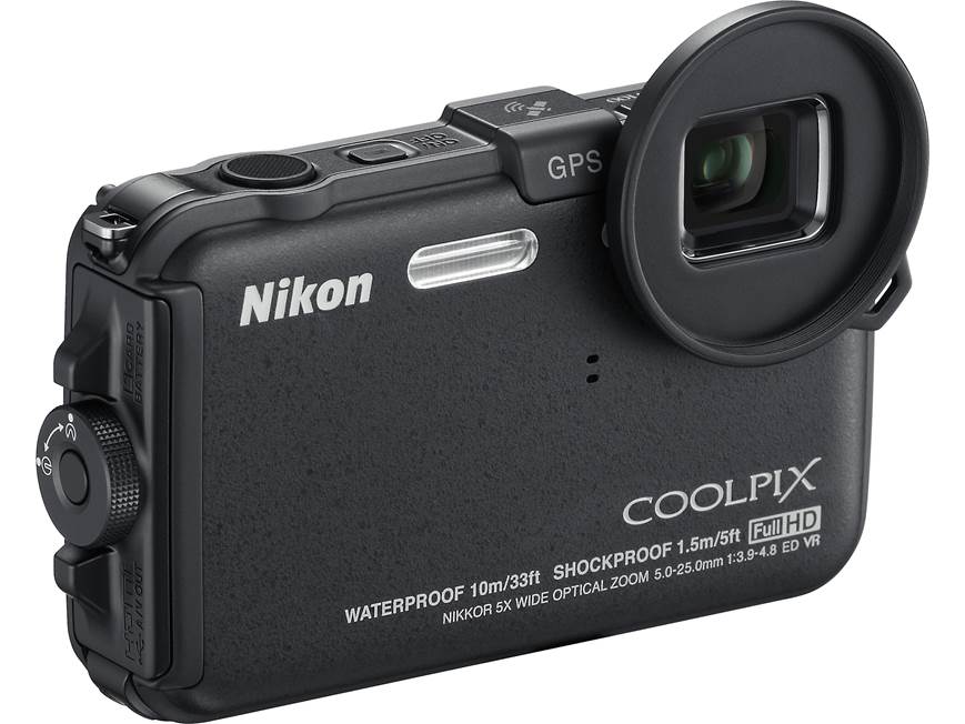 Nikon Coolpix AW100 (Orange) Tough-style 16-megapixel digital