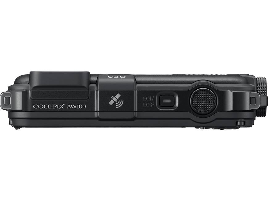 Nikon Coolpix AW100 (Orange) Tough-style 16-megapixel digital
