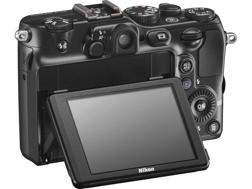 Nikon Coolpix P7100 10-megapixel digital camera with 7.1X optical