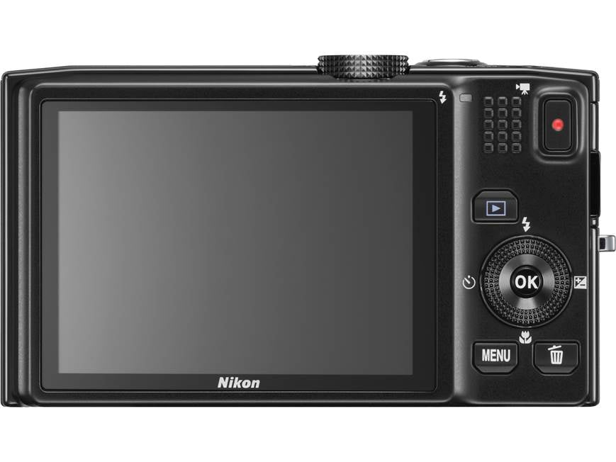 Nikon Coolpix S8200 (Black) 16-megapixel digital camera with 14X