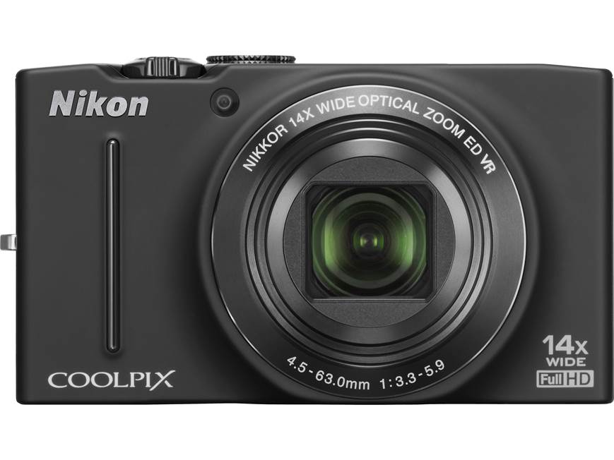 Nikon Coolpix S8200 (Black) 16-megapixel digital camera with 14X