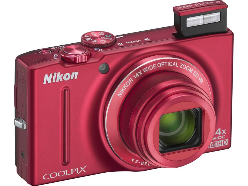 【sakimax】 ニコン　Nikon COOLPIX S6000 レッド Nikon Coolpix S6000 review: Nikon Coolpix S6000 - CNET