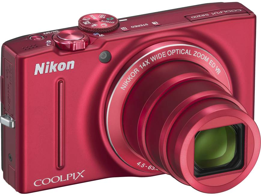 Nikon Coolpix S8200 (Black) 16-megapixel digital camera with 14X