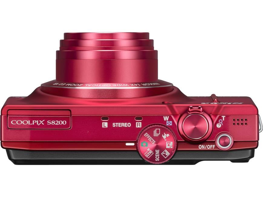 Nikon Coolpix S8200 (Black) 16-megapixel digital camera with 14X