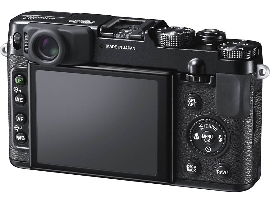 Fujifilm FinePix X10 12-megapixel digital camera with 4X zoom lens