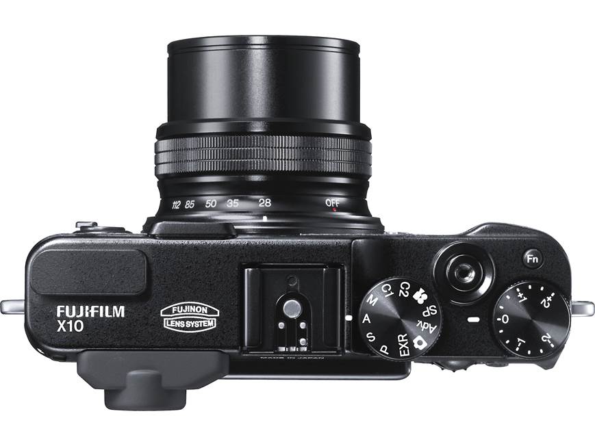 Fujifilm FinePix X10 12-megapixel digital camera with 4X zoom lens