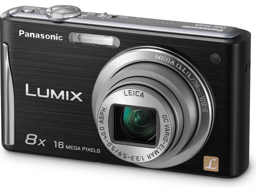 Panasonic Lumix DMC-FH25 (Black) 16.1-megapixel digital camera