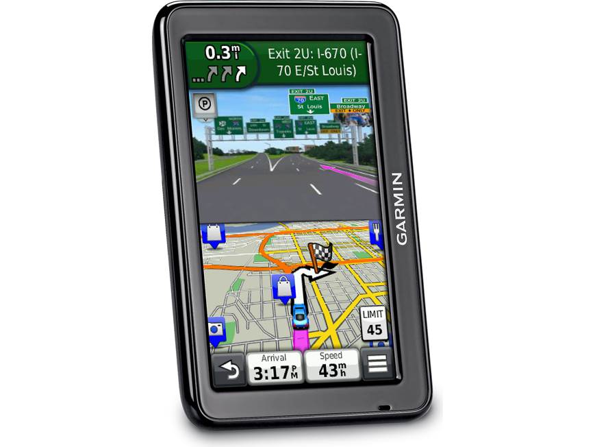 Garmin nüvi® 2455LMT Portable navigator with free lifetime map and
