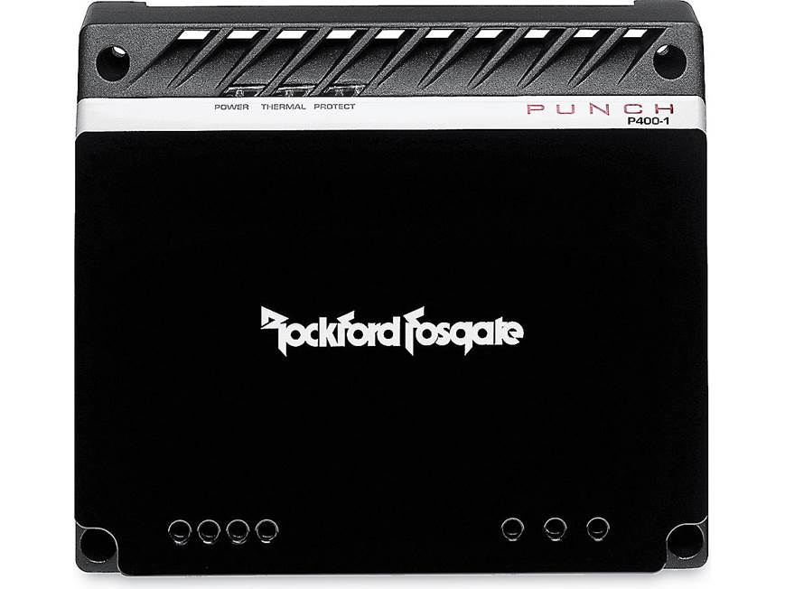 Rockford Fosgate Punch P400-1 Mono amplifier — 400 watts RMS x 1