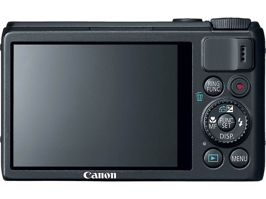 Canon PowerShot S100 (Black) 12.1-megapixel digital camera with 5X