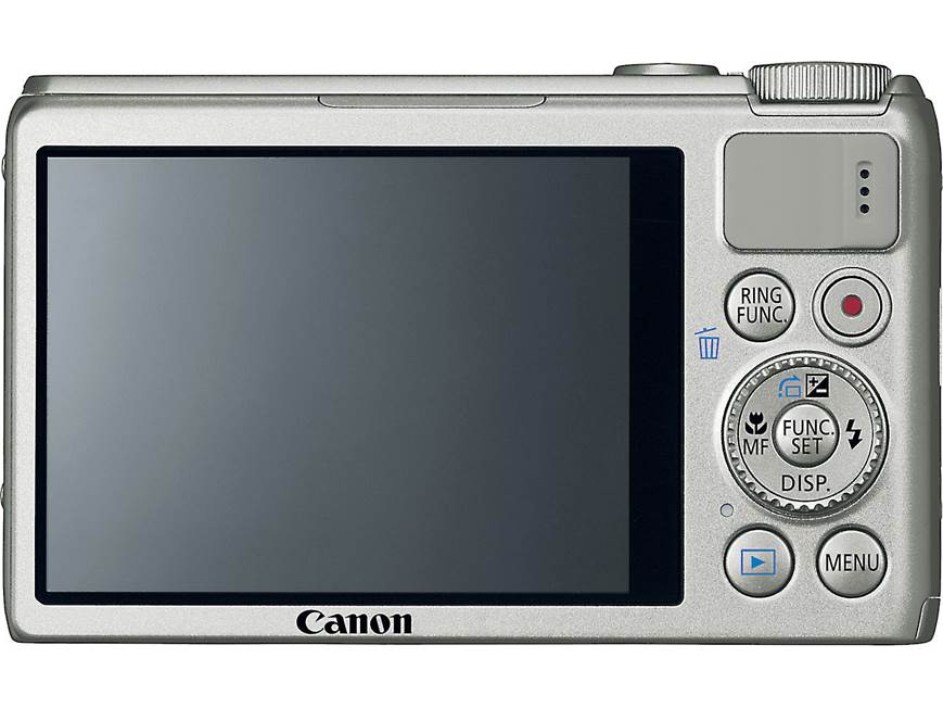 Canon PowerShot S100 (Silver) 12.1-megapixel digital camera with