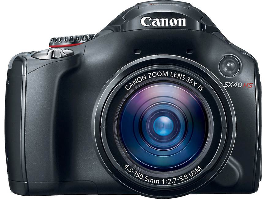 Canon PowerShot SX40 HS 12.1-megapixel digital camera with 35X