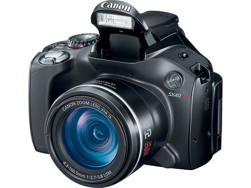 Canon PowerShot SX40 HS 12.1-megapixel digital camera with 35X