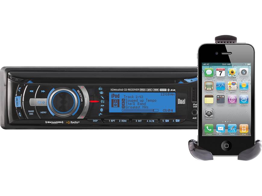 Dual XDMA6540 CD receiver at Crutchfield