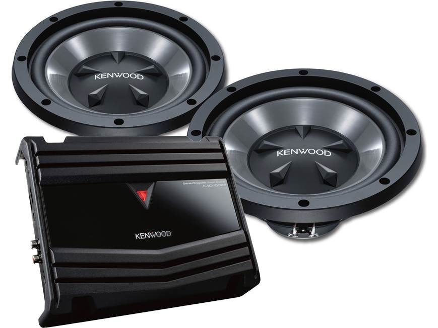 Kenwood 150-watt Bass Package Includes KAC-1502S 2-channel