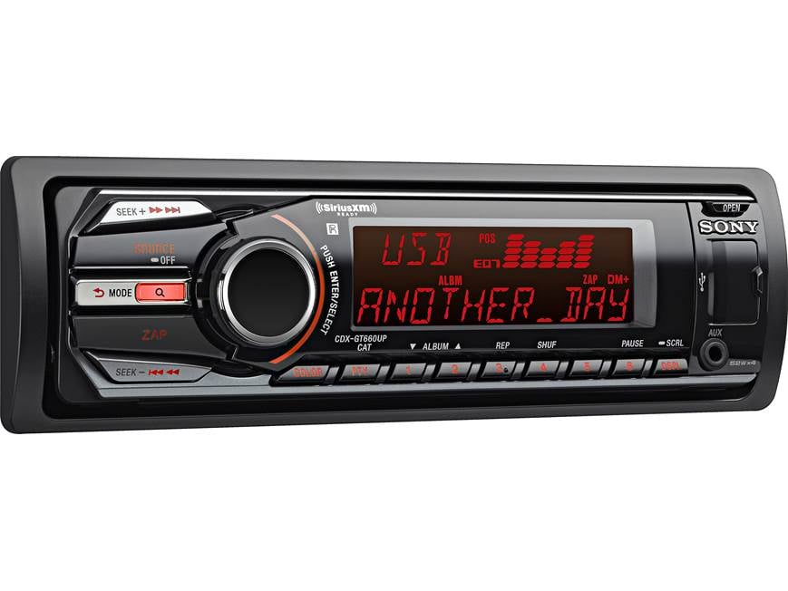 Sony CDX-GT660UP CD receiver (New Stock) at Crutchfield