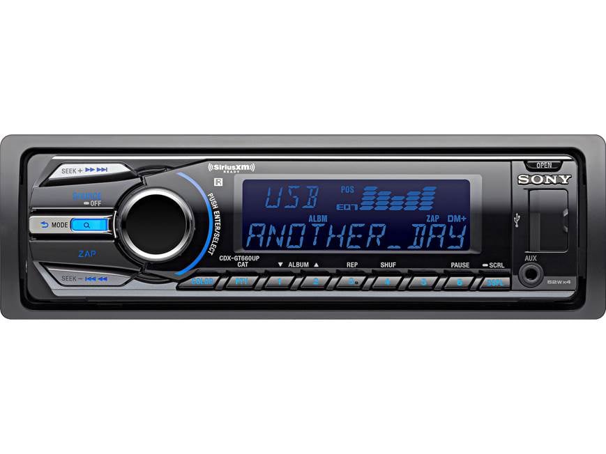 Sony CDX-GT660UP CD receiver (New Stock) at Crutchfield