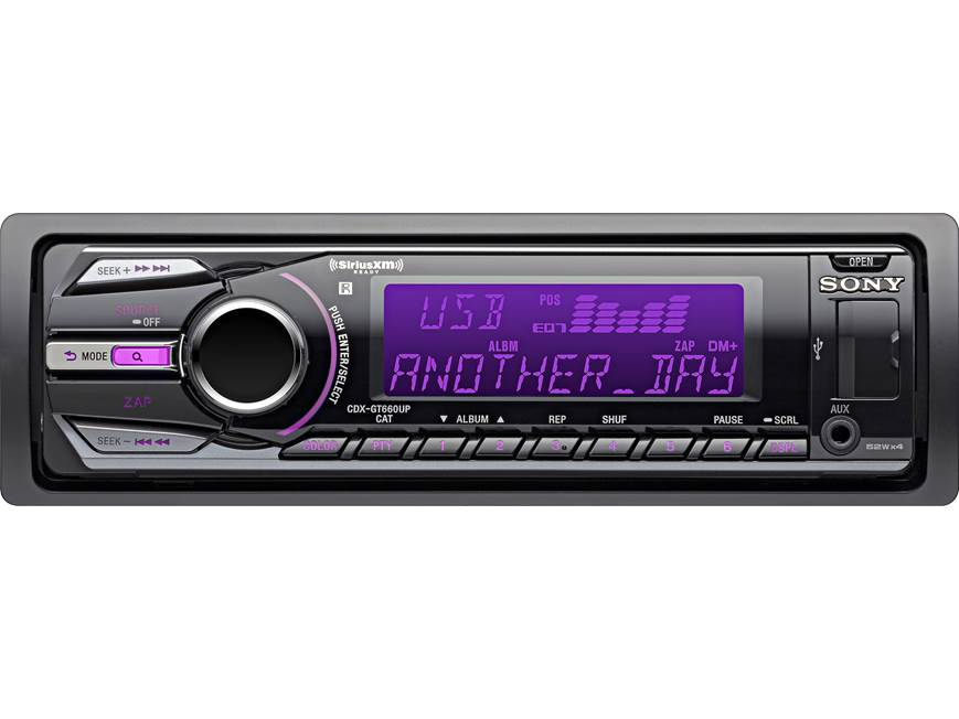Sony CDX-GT660UP CD receiver (New Stock) at Crutchfield