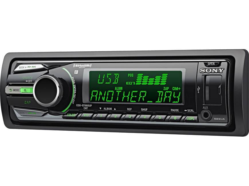 Sony CDX-GT660UP CD receiver (New Stock) at Crutchfield