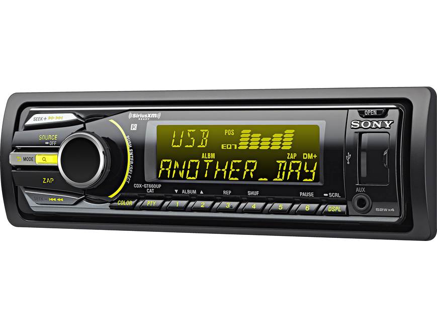 Sony CDX-GT660UP CD receiver (New Stock) at Crutchfield