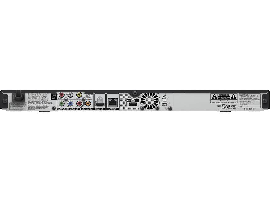Sony BDP-S480 Internet-ready 3D Blu-ray player at Crutchfield