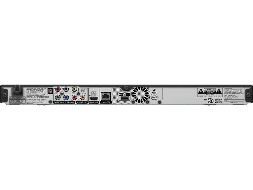 Sony BDP-S580 3D Blu-ray player with Wi-Fi® at Crutchfield